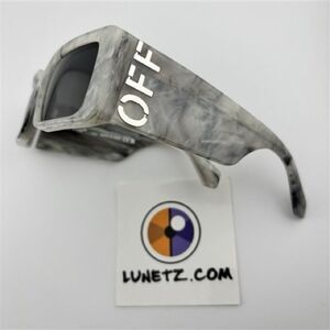 Off-White Milano Gray Marble Sunglasses